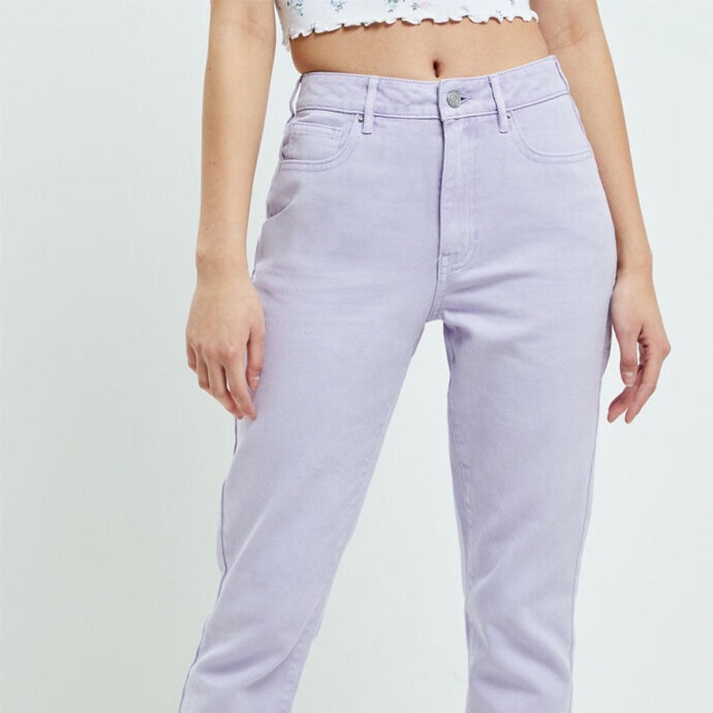 purple PACSUN mom jeans
